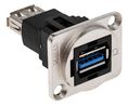 Adapter, Gerade, USB-A 3.0-Buchse - USB-A 3.0-Buchse